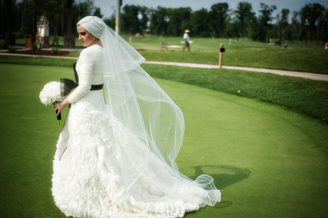 How I PFHed (or Hijabi-fied) My Wedding Gown
